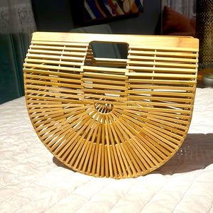 Boho Bamboo Clutch